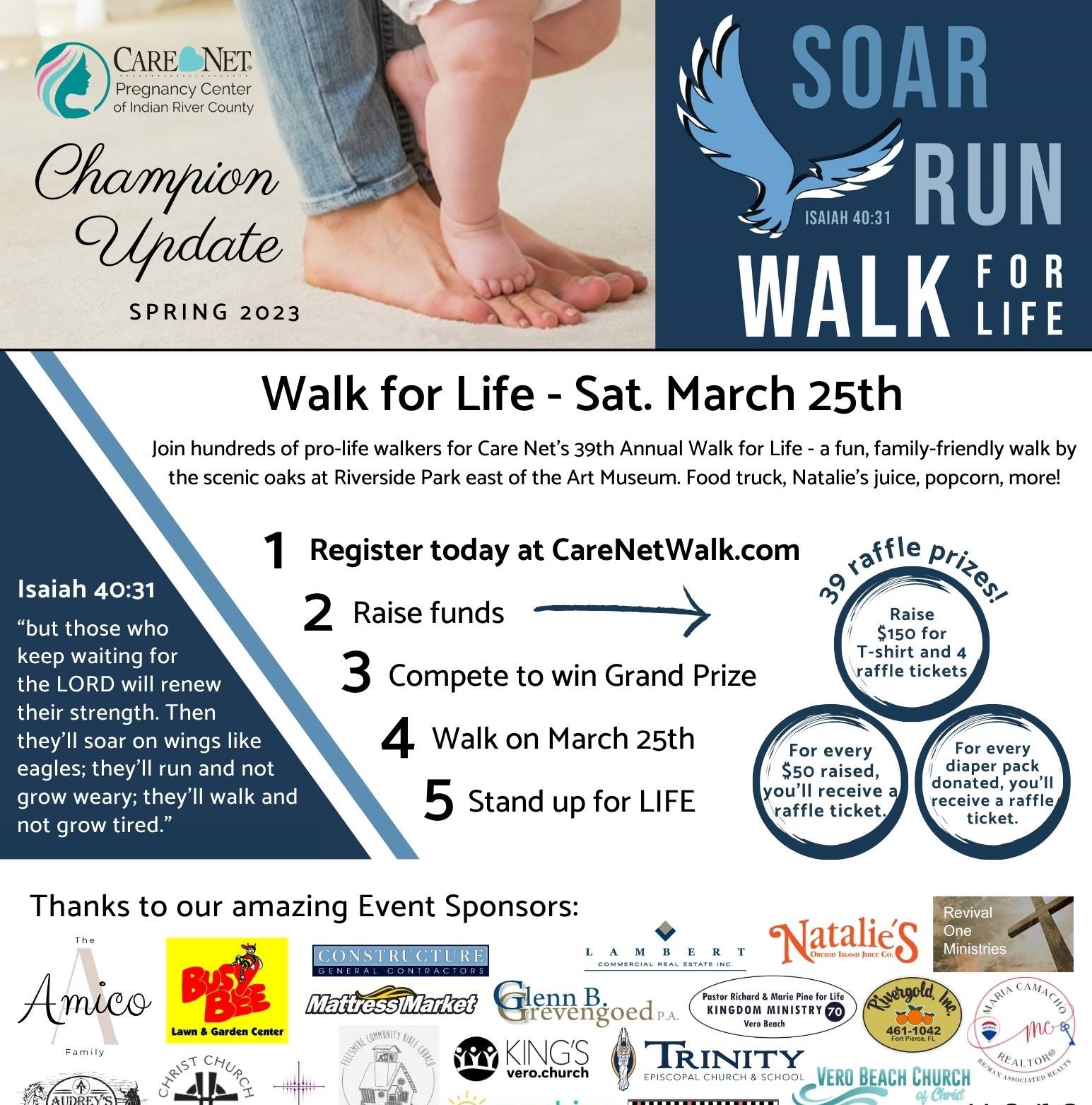 2023 Spring Newsletter - Walk
