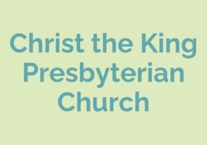 christ the king pres walk sponsor